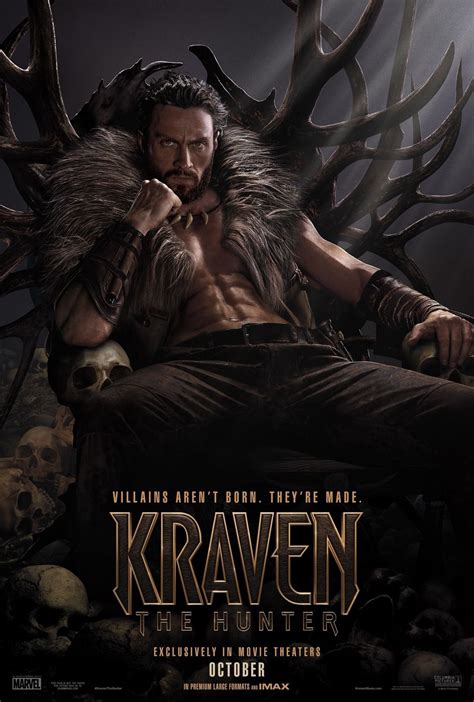 kraven the hunter leaked footage|Sony’s ‘Kraven the Hunter’ Wows NYCC Audience with Gory。